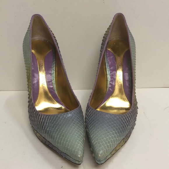 Francesco Sacco Made in Italy Multicolor Python - Picture 1 of 5